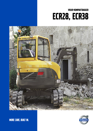 Miniexcavadoras Volvo ECR28