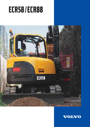 Miniexcavadoras Volvo ECR58