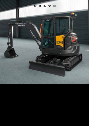 Miniexcavadoras Volvo ECR40