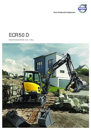 Miniexcavadoras Volvo ECR50D