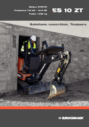 Miniexcavadoras Eurocomach ES 10 ZT