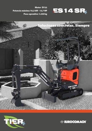 Miniexcavadoras Eurocomach ES 14 SR 4