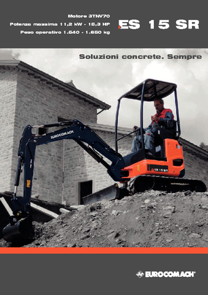 Miniexcavadoras Eurocomach ES 15 SR