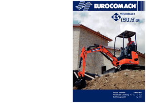 Miniexcavadoras Eurocomach ES 150.5 SR