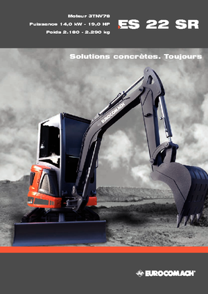 Miniexcavadoras Eurocomach ES 22 SR