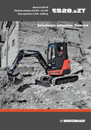 Miniexcavadoras Eurocomach ES 28.2 ZT