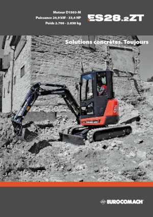 Miniexcavadoras Eurocomach ES 28 ZT