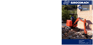 Miniexcavadoras Eurocomach ES 300 SR