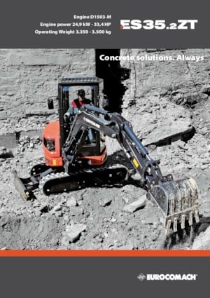 Miniexcavadoras Eurocomach ES 35.2 ZT