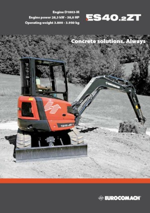 Miniexcavadoras Eurocomach ES 40.2 ZT