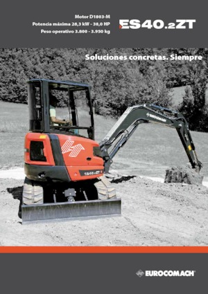 Miniexcavadoras Eurocomach ES 40.2 ZT
