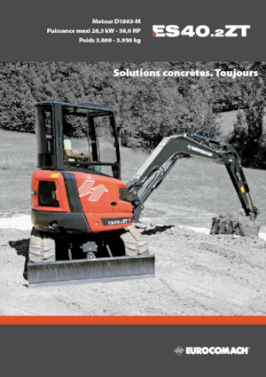 Miniexcavadoras Eurocomach ES 40.2 ZT