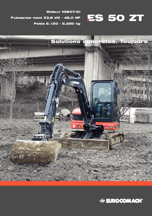 Miniexcavadoras Eurocomach ES 50 ZT