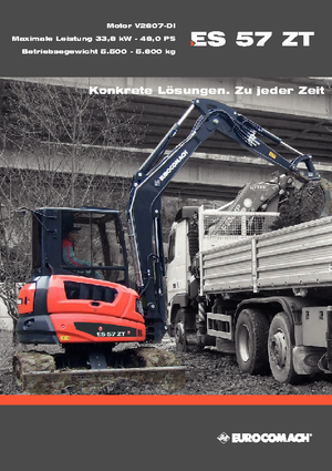 Miniexcavadoras Eurocomach ES 57 ZT