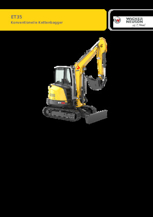Miniexcavadoras Wacker Neuson ET35