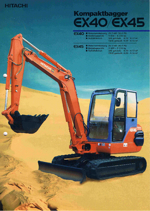 Miniexcavadoras Fiat-Hitachi EX 40-2