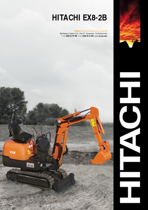 Miniexcavadoras Hitachi EX 8-2 B