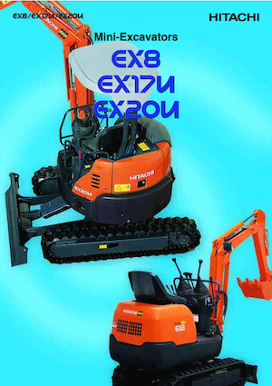 Miniexcavadoras Hitachi EX20U