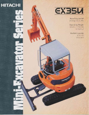 Miniexcavadoras Hitachi EX35U