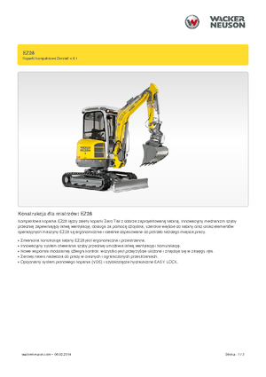 Miniexcavadoras Wacker Neuson EZ28