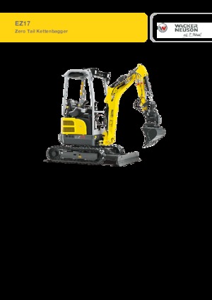 Miniexcavadoras Wacker Neuson EZ17-2