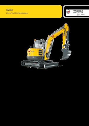 Miniexcavadoras Wacker Neuson EZ53