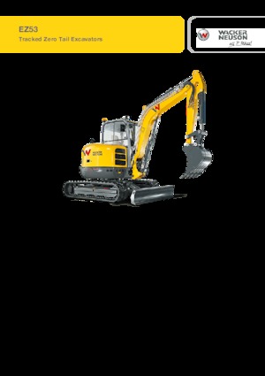 Miniexcavadoras Wacker Neuson EZ53