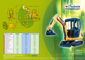 Miniexcavadoras Hanix H 15 B-2 Plus
