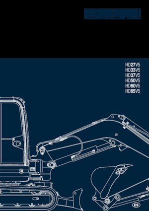 Miniexcavadoras Kato Imer HD37V5