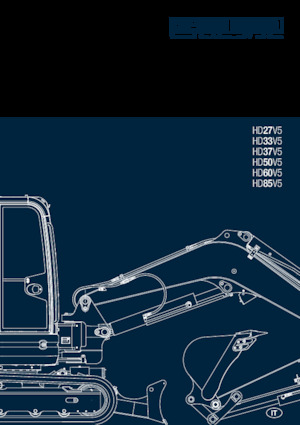 Miniexcavadoras Kato Imer HD27V5