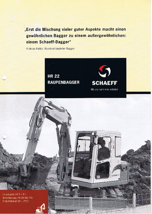 Miniexcavadoras Terex-Schaeff HR 22
