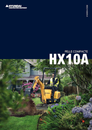 Miniexcavadoras Hyundai HX10A