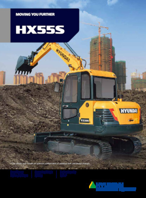 Miniexcavadoras Hyundai HX55S