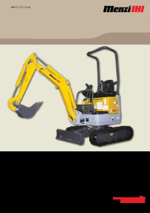 Miniexcavadoras Menzi IHI 12vxe