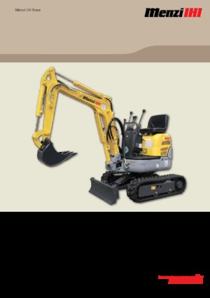 Miniexcavadoras Menzi IHI 9vxe