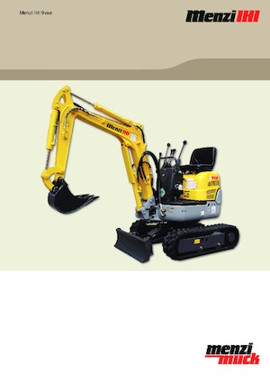 Miniexcavadoras Menzi IHI 9vxe