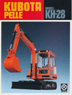 Miniexcavadoras Kubota KH28