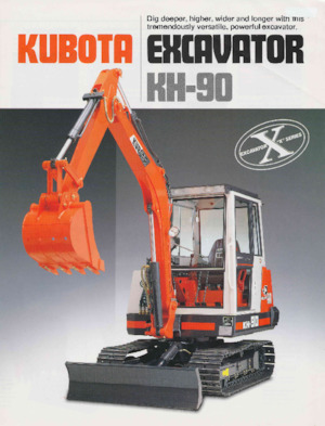 Miniexcavadoras Kubota KH90
