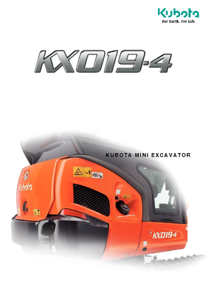 Miniexcavadoras Kubota KX019-4 GL