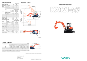 Miniexcavadoras Kubota KX101-3α2