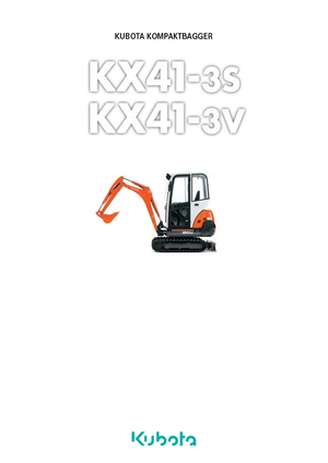 Miniexcavadoras Kubota KX41-3 VHGL