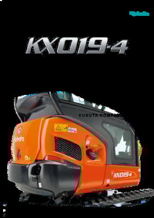 Miniexcavadoras Kubota KX019-4 HGL
