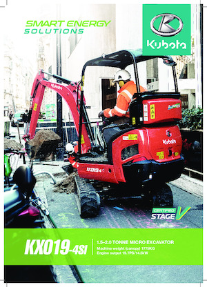 Miniexcavadoras Kubota KX019-4 SI