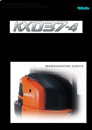 Miniexcavadoras Kubota KX037-4 HGL