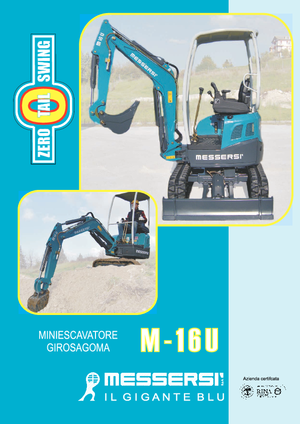 Miniexcavadoras Messersi M 16 U