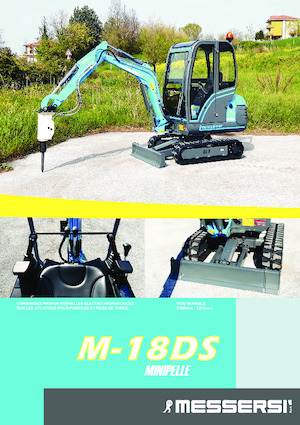 Miniexcavadoras Messersi M18DS