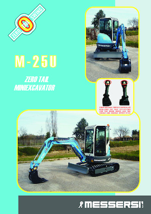 Miniexcavadoras Messersi M25U