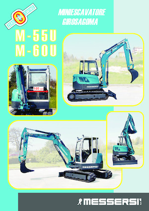 Miniexcavadoras Messersi M55U