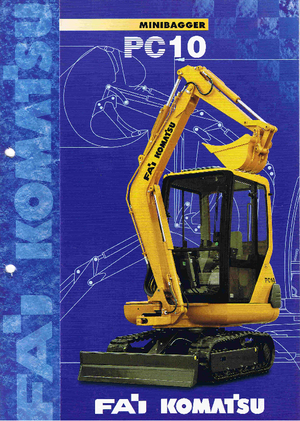 Miniexcavadoras Komatsu PC10-7