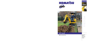 Miniexcavadoras Komatsu PC12R-8